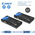thumbnail image 5 of OREI UltraHD HDMI Extender 18G HDBaseT Over Single CAT5e/CAT6 Cable 4K @ 60Hz Upto 230FT With Dual IR Remote 1080P Upto 330 ft, 5 of 7