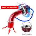 thumbnail image 5 of Jacgood 2.5" 3" 64mm to 76mm Car Performance Induction Cold Air Intake Filter Alumimum Pipe Hose System Universal Modified Vehicle Auto Truck Van, 5 of 7