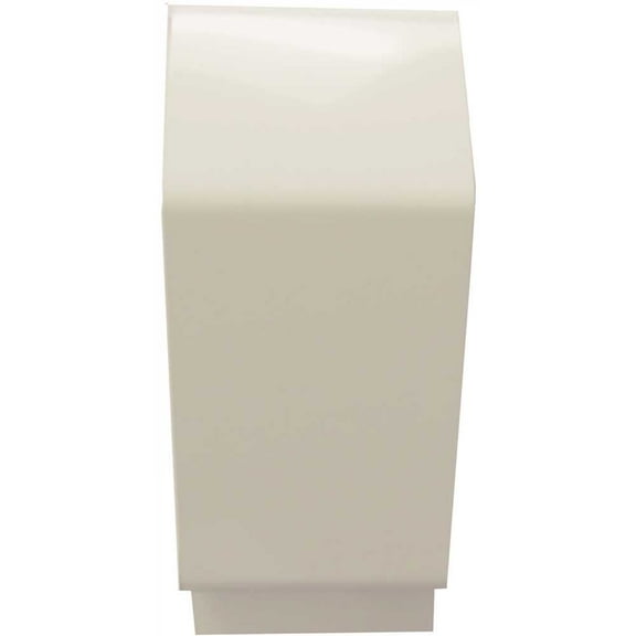 HAYDON HB750-WT Heat Base 750 3 in. Wall Trim for Haydon Baseboard Heaters White