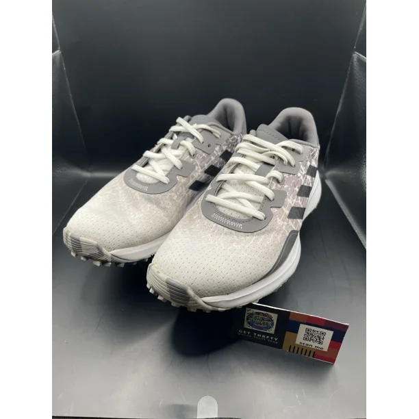 Ad-id-as S2G Spikeless Golf Shoes White Grey Sneakers (GV9792) Mens US Size 7