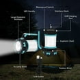 thumbnail image 2 of SHAR -LED Camping Lantern Rechargeable Handheld Flashlight 6 Modes Tent Lights Multifunctional Power Bank IPX4 Waterproof Spotlight USB Cable Included, 2 of 5