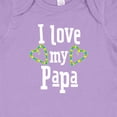 thumbnail image 4 of Inktastic I Love My Papa Hearts Boys or Girls Baby Bodysuit, 4 of 5