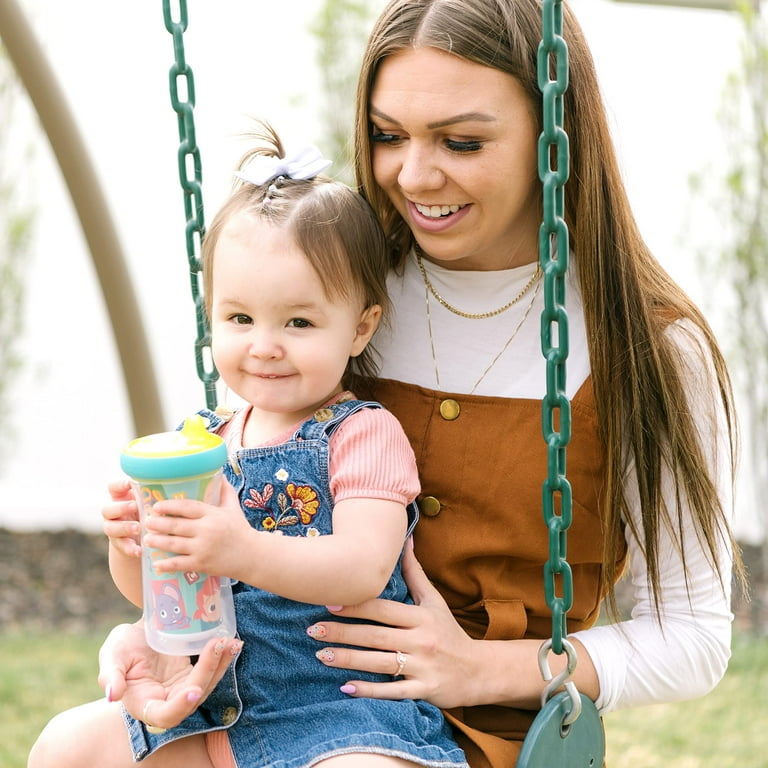 The First Years Cocomelon Kids Insulated Sippy Cups Dishwasher Safe Spill Proof Toddler Cups Ages 12 Months and Up 9 Ounces 2 Count