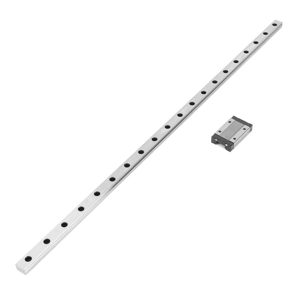 Linear Rail Guide, Professional Black Aluminum Linear Slide Rail