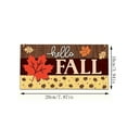 thumbnail image 5 of Tainini Fall Pumpkin Front Door Sign, Autumn Harvest Maple Leaf Wood Door Decor, Thanksgiving Wreath Decor,8x4 in, 5 of 5