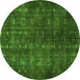 thumbnail image 1 of Ahgly Company Indoor Round Persian Green Traditional Area Rugs, 5' Round, 1 of 1