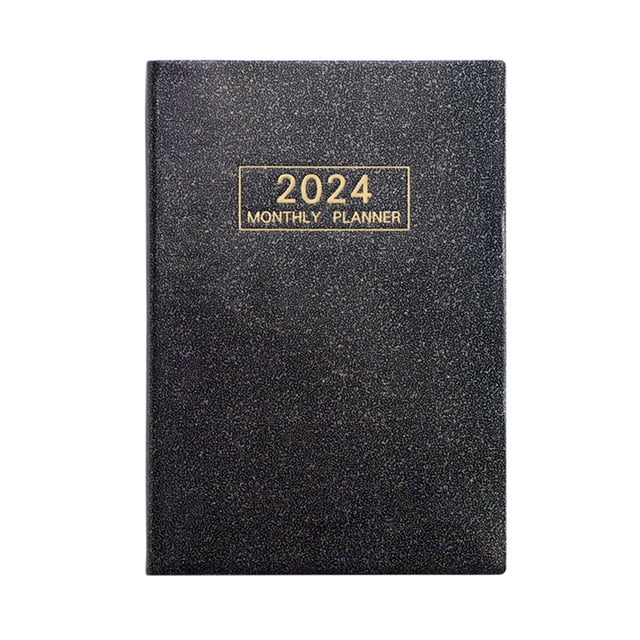 Meitianfacai 2024 A5 Planner Academic and Work Planner Monthly,Portable Planner Notebook Making Your Life Productive 7.8"x5.5"(128 Pages)