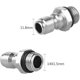 thumbnail image 3 of Conectores de boquilla de pulverizador de alta presión, rosca M14, conector rápido 1/4, piezas de conexión de manguera, conectores de botella de espuma para nieve, 3 of 5