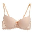thumbnail image 4 of Riforla Women's Soft Wireless Lightly Lined Comfort Bra Everyday Underwear Everyday Wear Bras Beige 34, 4 of 5