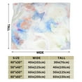 thumbnail image 5 of Ink Watercolor Art Throw Blanket, Anti-Pilling Ultra-Soft Micro Fleece Cover Blanket for Bed Sofa, for All Seasons, 60"x50", 5 of 9