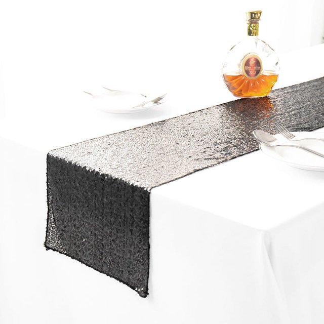 Table Runner "Gold Sequin Tablecloth Table Tape"