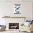 thumbnail image 3 of Stupell Industries Adventure Awaits Lakehouse Transportation Painting Black Framed Art Print Wall Art, 24 x 30, 3 of 9