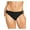 Black, variant on Juniors' Strappy Hipster Bikini Bottoms Mint L