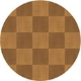 thumbnail image 1 of Ahgly Company Indoor Round Patterned Mahogany Brown Area Rugs, 6' Round, 1 of 6