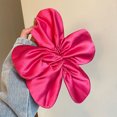 thumbnail image 2 of CSChome Hair Rope Princess Flower Hair Rope - Large Flower Shape Exaggerated Solid Color Hair Tie, 2 of 7