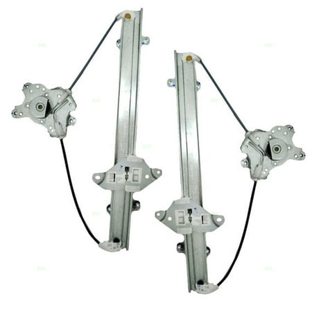 Mitsubishi Power Module - Driver and Passenger Front Power Window Lift Regulators Replacement for Mitsubishi MR503991 MR503992