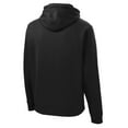 thumbnail image 6 of Sport-Tek ST290 Mens Repel Hooded Pullover, Black - 3XL, 6 of 6
