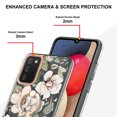 thumbnail image 3 of Allytech Galaxy A02s Case Cover, Soft TPU Back Cover with Ring Holder Stand Shockproof Anti-Scratch Slim Fit Bumper Phone Case for Samsung Galaxy A02s, Flower, 3 of 4