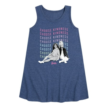 

Barbie - Choose Kindness - Toddler and Youth Girls A-line Dress