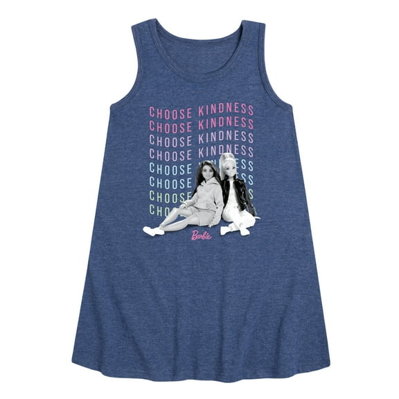 Barbie - Choose Kindness - Toddler and Youth Girls A-line Dress