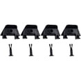 thumbnail image 3 of Clip de Fixation Rivet pour Pare-Chocs avant de Voiture pour Toyota Corolla 2007-13, 3 of 11