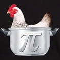 thumbnail image 3 of CafePress - Chicken Pot Pi Dark T Shirt - Men's Classic Graphic Cotton T-Shirt, 3 of 4