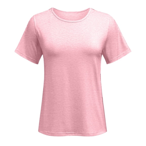 Women's Adaptive Post Surgery Shirts for Rotator Cuff Chemo Dialysis Port with 2 Shoulder Zippers Pink M