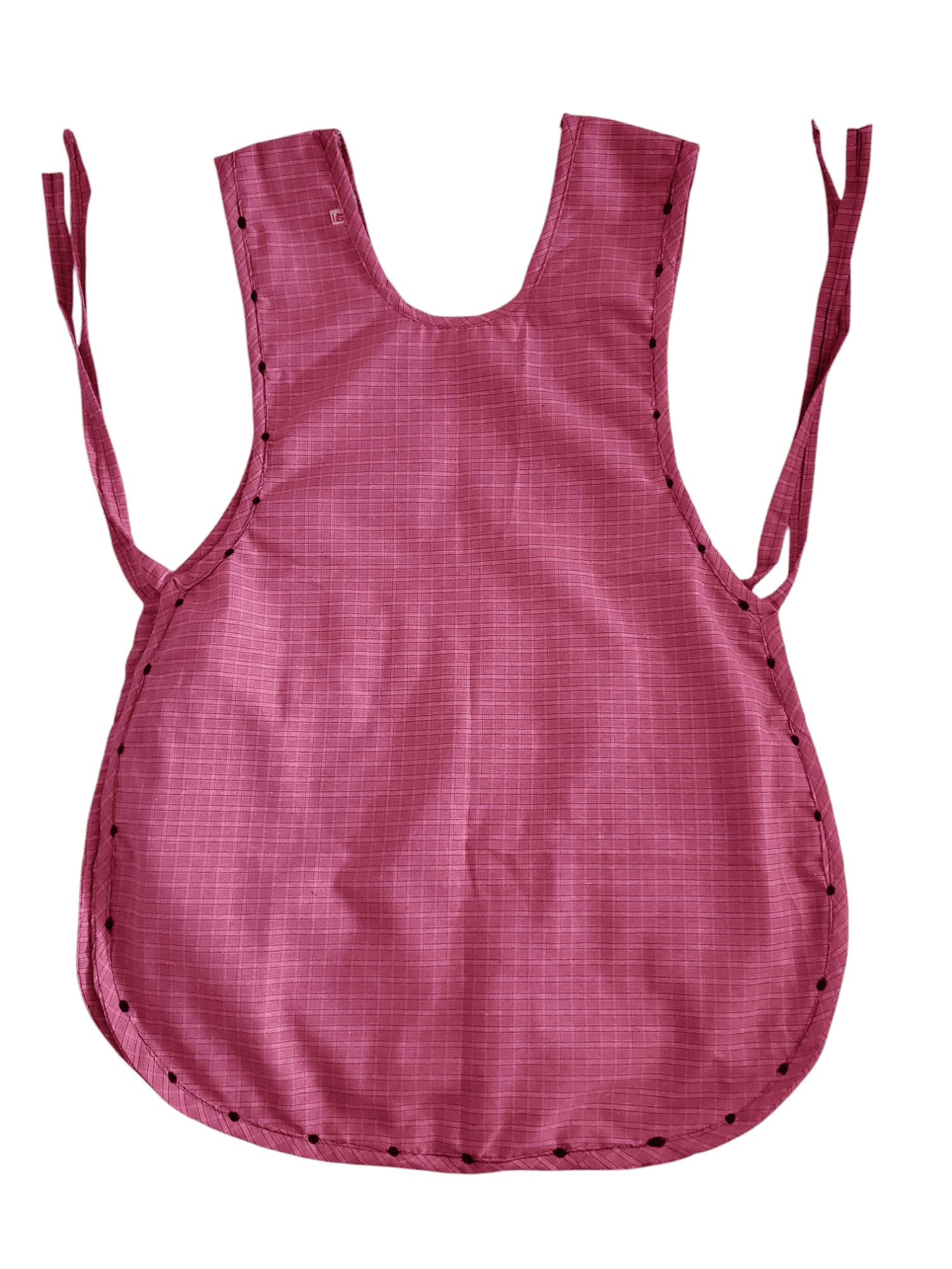 Authentic Traditional Mexican Apron for Women with Pockets and Beautiful Flower Embroidery - Mandiles para Mujer Mexicanos Mandil escapulario mandil Artesanal cobbler apron smocks - Pink