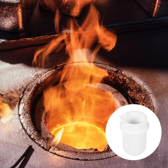 COOPHYA 1kg Quartz Melting Pot Crucible High Purity Crucible For Casting Melting Tool For Jewelry Making