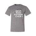 thumbnail image 2 of Wild Bobby, Best Rod Father Ever, Father's Day, Men Graphic Tee, Heather Grey, 3X-Large, 2 of 4