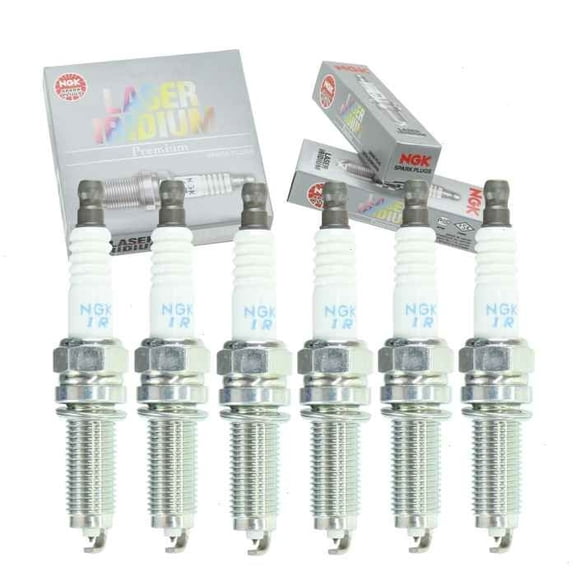 Set of 6 NGK 7751 Genuine Authentic Laser Iridium and Platinum Spark Plugs
