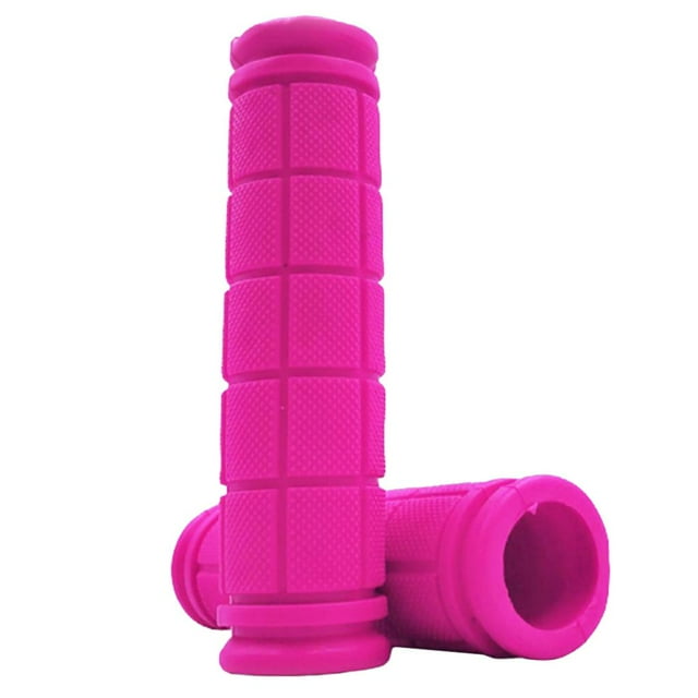 Almencla Handlebar Grip, Comfortable Rubber Handle Bar Overgrip Cover for Pink