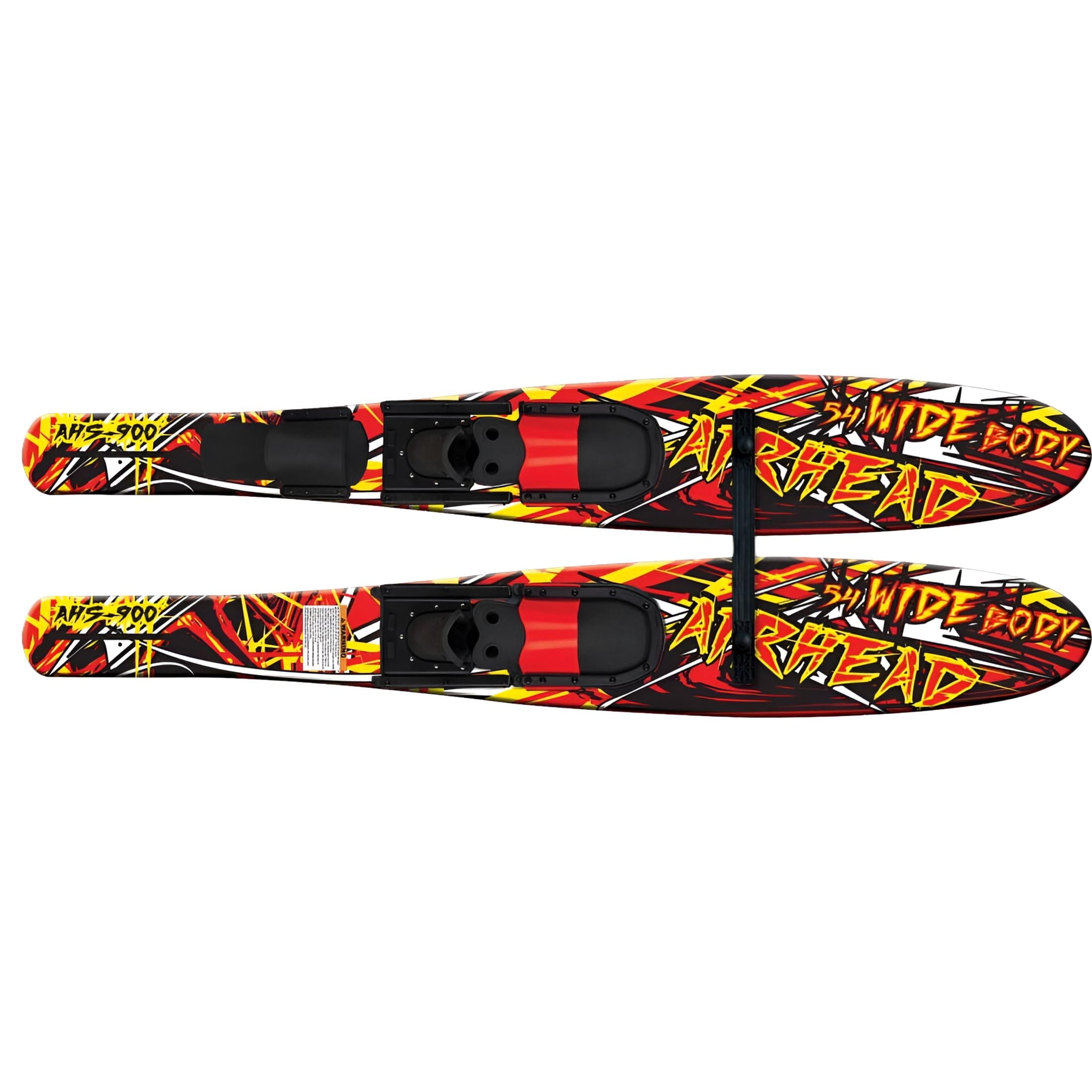 Corde De Ski Nautique Airhead Ez Up Slalom – 22,9m, Poignée EVA 30cm, Flottante, Rouge