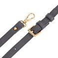 thumbnail image 3 of Uxcell Purse Strap Leather Adjustable Replacement Strap for Women's Crossbody Handbags Bag Grey, 3 of 5