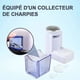 thumbnail image 4 of Quitapelusas portátil para ropa | Quitapelusas para suéteres y cortinas con cuchillas de acero inoxidable | Quitapelusas a batería para eliminar pelos de mascotas y pelusas de tela, 4 of 9