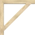 thumbnail image 3 of Ekena Millwork 4"W x 38"D x 38"H Traditional Block Rough Sawn Bracket, Douglas Fir, 3 of 25
