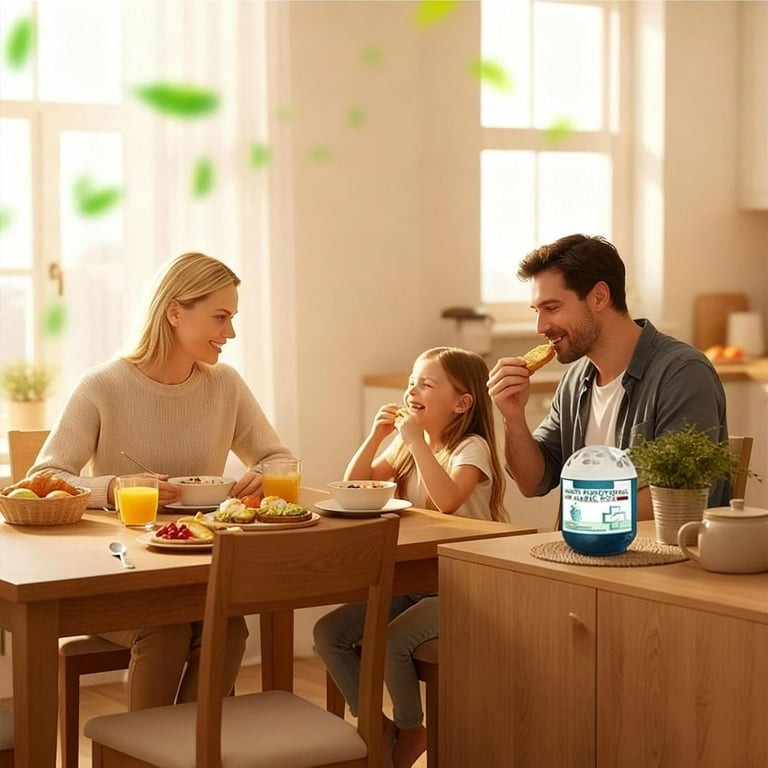 3 Pezzi Scatola Purificatrice D'Aria Per Ambienti Interni – 120g Ciascuna, A Base Di Estratti Vegetali, Rimuove Polvere E Neutralizza Odori, Multifunzionale