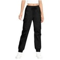 thumbnail image 1 of Winter Pants for Girls Loose Drawstring 90%Polyester Sports Pants for Daily Life Holiday Birthday Party, 1 of 5