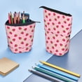 thumbnail image 5 of Lsque Strawberries Pattern Telescopic Pencil Bag Pen Holder Stationery Case, Stand-up Retractable Transformer Bag Organizer, 5 of 6