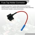 thumbnail image 4 of Fuse Tap Adapter Kit, Fuse Tap Holder Connector, Medium 8 Pack DC 32V Blade Fuse Holder w/ 8 Fuses(5A+10A+15A+20A), 4 of 6