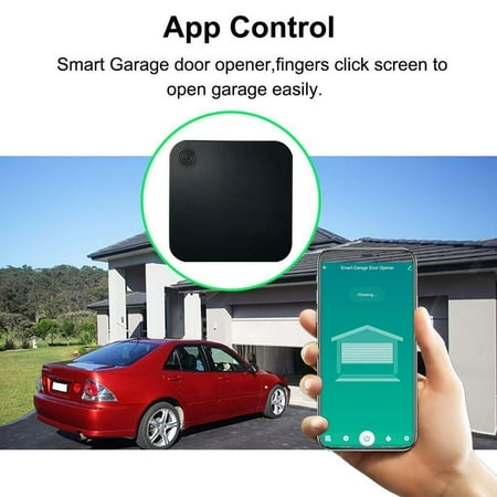 

Wifi Smart Garage Door Opener Remote Controller Compatible With Google Home