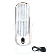 thumbnail image 2 of Ventilador de Escritorio, Motor Sin Escobillas USB DE 1800 MAH, Oscilante, Silencioso, 5 Velocidadas, Ventilador de Torre de Escrito Compacto Portátil, Ventilador de Mesa, 2 of 7