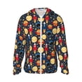 thumbnail image 1 of Vsdgher Colorful Astronomy Print Adult Hoodie Shirts Rash Guard for Men Women,Long Sleeve Sun Protection Fishing Shirts for Athletic Running Swim-Small, 1 of 7