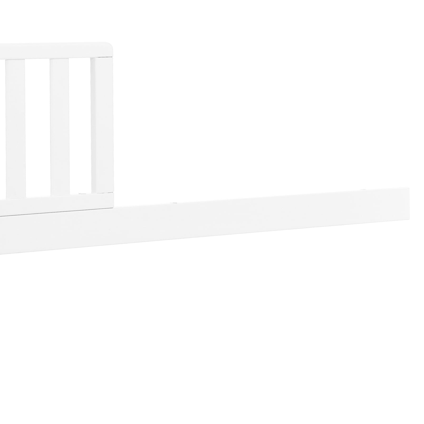 Delta Children Daybed/Toddler Guardrail Kit #W135725 - Greenguard Gold Certified, Bianca White