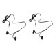 thumbnail image 5 of unbranded 2Ud Auriculares Colgantes Negros Ergonomicos Para Deportes Uso En Casa Material Premium, 5 of 6