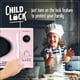 thumbnail image 4 of Nostalgia - Horno de microondas retro para encimera, grande de 800 W, 0.9 pies cúbicos, 12 ajustes de cocción preprogramados, reloj digital, electrodomésticos de cocina, color rosa, 4 of 5
