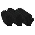 thumbnail image 1 of Guantes Exfoliantes Corporales Macarena 60 Piezas Spa Masajes Negro, 1 of 8