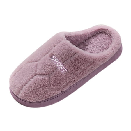 

Shpwfbe Slippers For Women Warm Cotton Flat Household Casual Sliper Fashion Ladies Valentines Day Gifts Shoe Rack