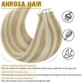 thumbnail image 4 of Extensiones de cabello Anrosa Tape en cabello humano real de 45 cm, 4 of 6