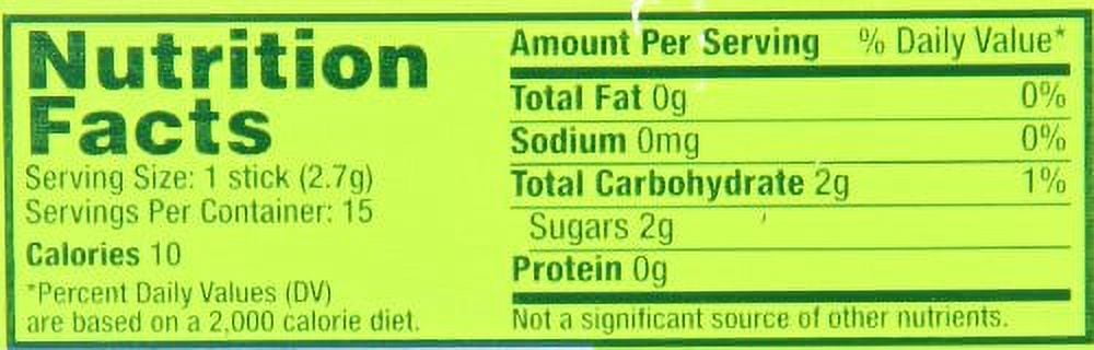 Wrigley's Doublemint Bulk Chewing Gum, Value Pack - 15 Count 3 Pack (Pack of 6)